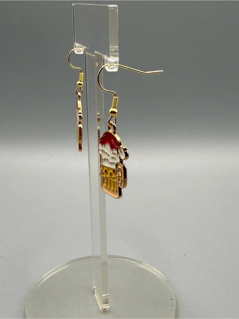 Christmas in July Earrings - Handmade #E0550C